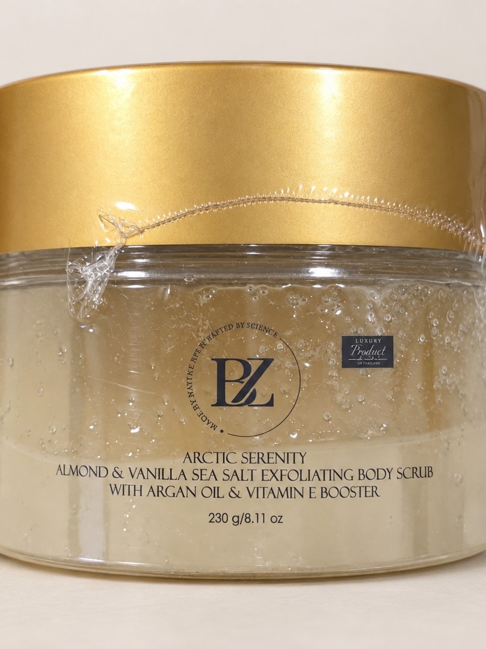 Arctic Serenity Almond & Vanilla Sea Salt Exfoliating Body Scrub